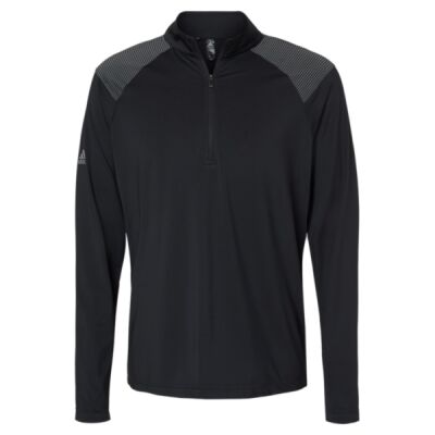 Men's Ultimate365 Lightweight Shoulder Stripe Quarter-Zip Pullover Thumbnail