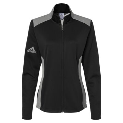 Women's Textured Mixed Media Full-Zip Jacket Thumbnail