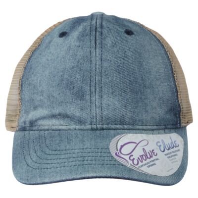 Women's Denim Mesh-Back Cap Thumbnail