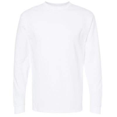Unisex Gold Soft Touch Long Sleeve T-Shirt Thumbnail