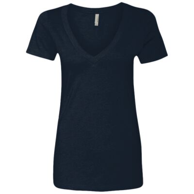 Women’s CVC Deep V-Neck T-Shirt Thumbnail