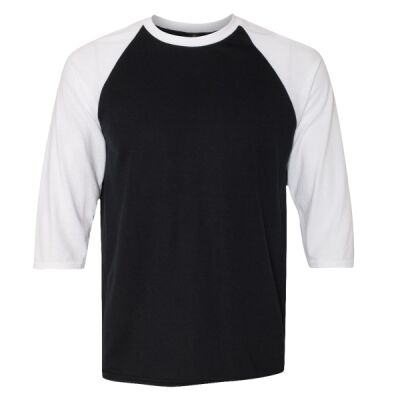 Triblend Raglan Three-Quarter Sleeve T-Shirt Thumbnail