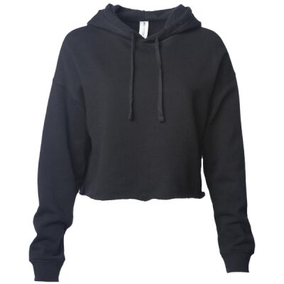 Women’s Lightweight Crop Hooded Sweatshirt Thumbnail