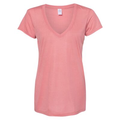 Women's Slinky Jersey V-Neck Tee Thumbnail