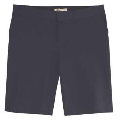 Women's Flat Front Shorts - Plus Thumbnail