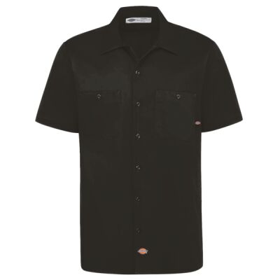 Men's Industrial Short Sleeve Cotton Work Shirt Thumbnail
